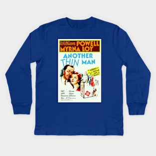 Another Thin Man Kids Long Sleeve T-Shirt